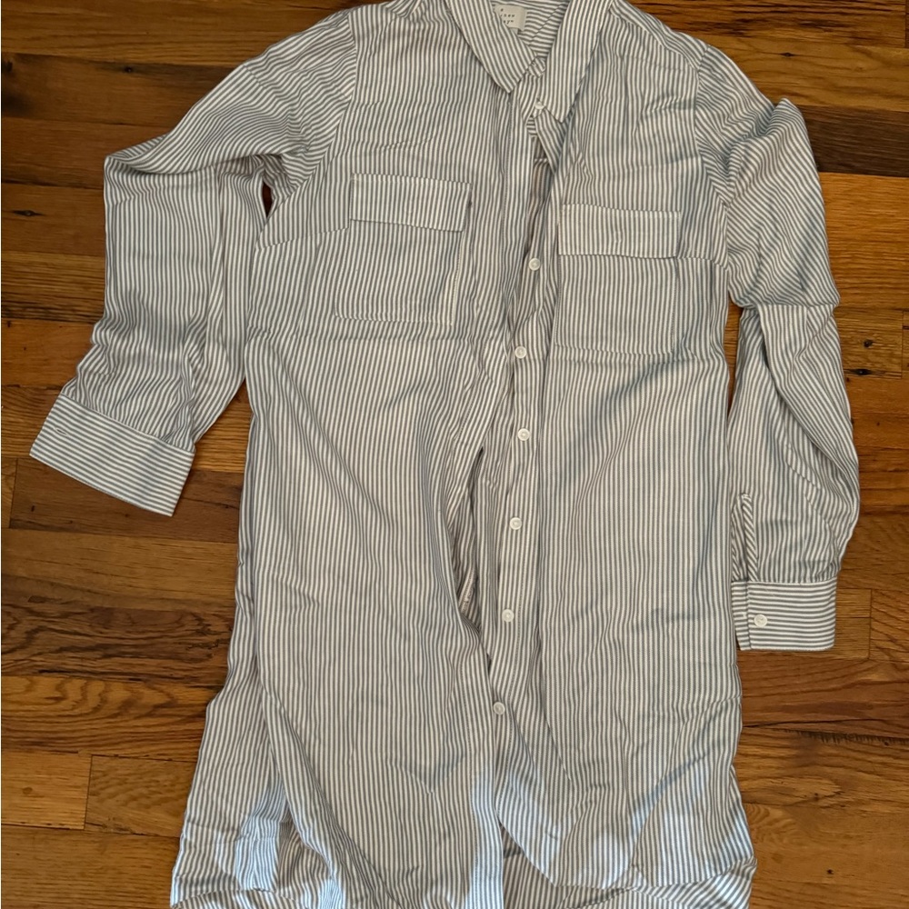A New Day striped button down tunic